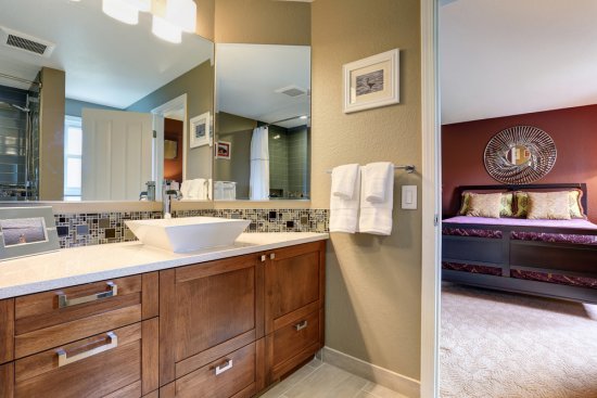 Mirrors Across Bathroom Sink