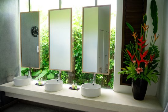 Mirrors in Tropical Hotel